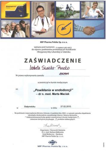 stomatolog-bialystok-Izabela-Siwicka-Puczko-certyfikat-22-2 5404e243e3b75