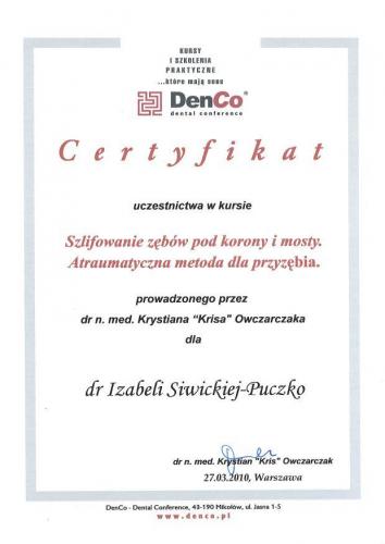 stomatolog-bialystok-Izabela-Siwicka-Puczko-certyfikat-23-2 5404e244a72c5